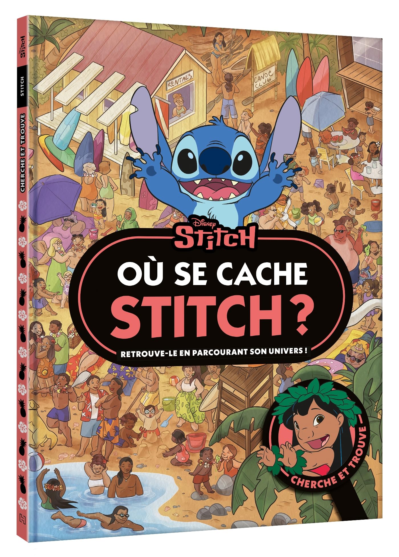 couverture de : O&ugrave; se cache Stitch ?