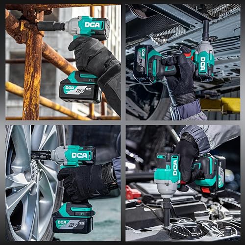 DCA 20V Brushless Impact Wrench ADPB520 - 10