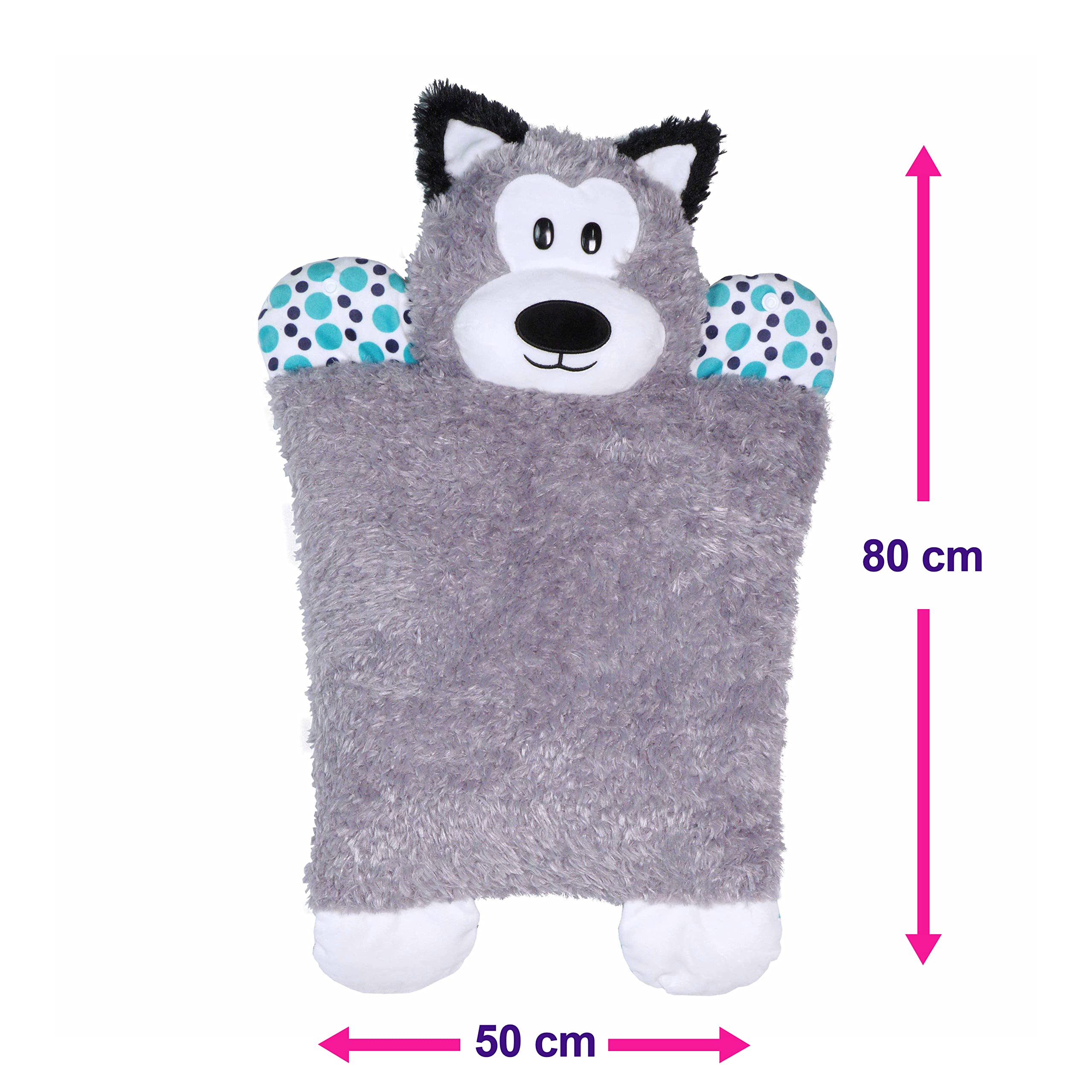 Dormi Locos - Almohada Grande - Husky