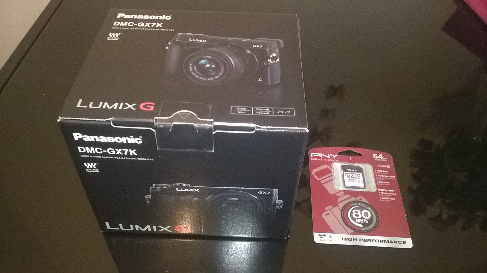 Panasonic Lumix DMC-GX7KEB-K G Series Compact System Digital