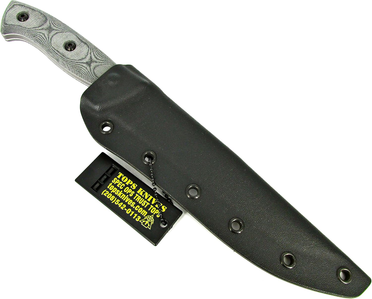 TOPS Knives Hazen Legion 6.0 Tactical Fixed Blade Knife HAZEN-LG