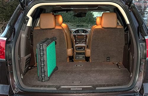 Vista 4 de Pet Gear SupertraX Rampas para perros y gatos, superficie de máxima tracción, portátil/fácil de plegar (no requiere herramientas), mango integrado