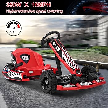 Amazon.com: Kids Go Kart, 36V Electric Go Kart, Drifting Go