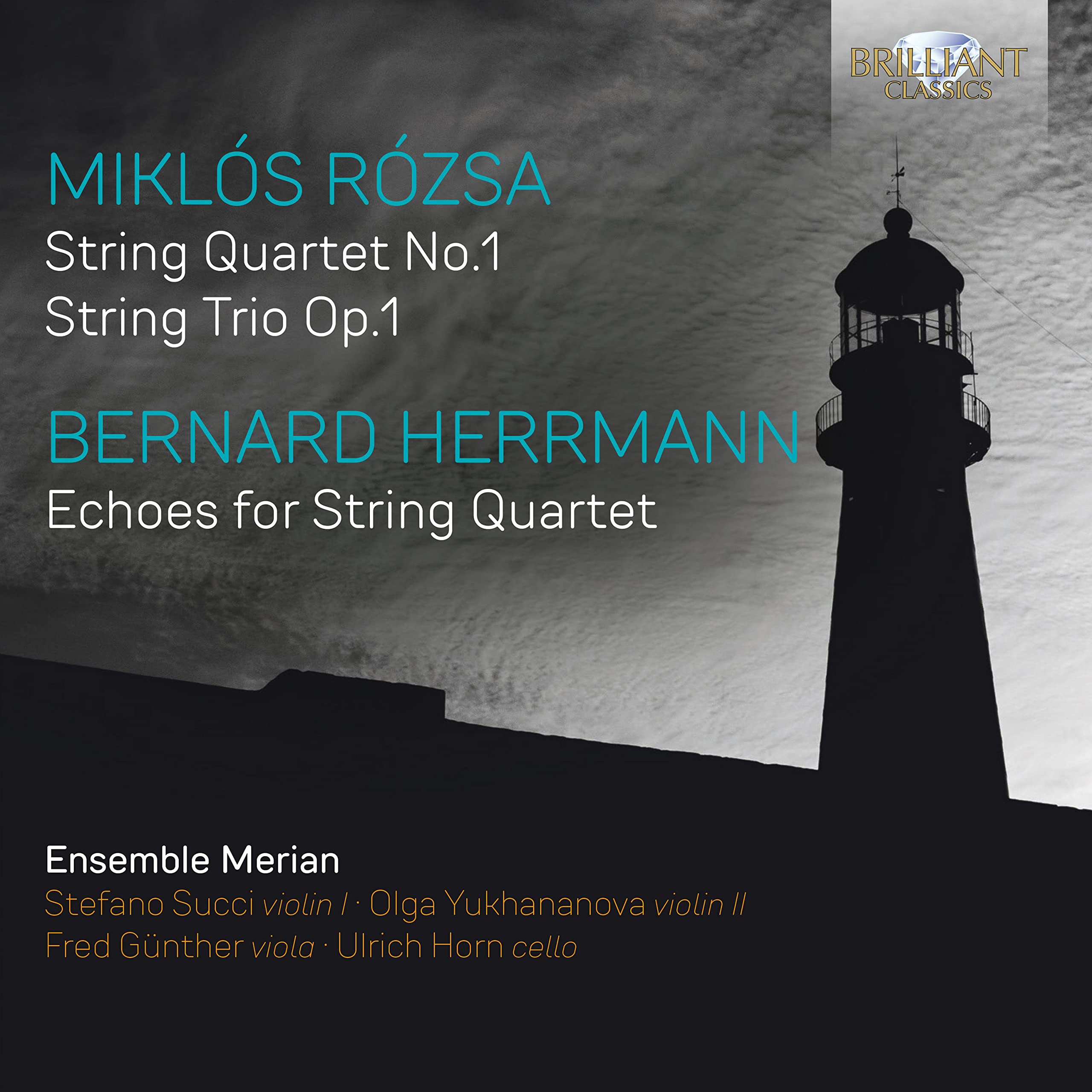 Rozsa & Herrmann: Music for String Quartet