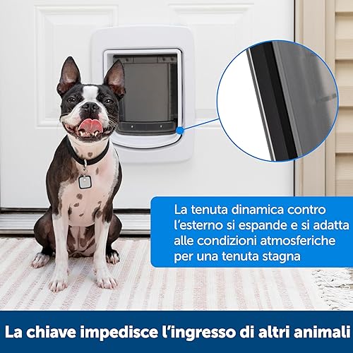 Miniatura 4 de PetSafe SmartDoor ZAC19-17246 - Adaptador de instalación para gatos y perros, grande