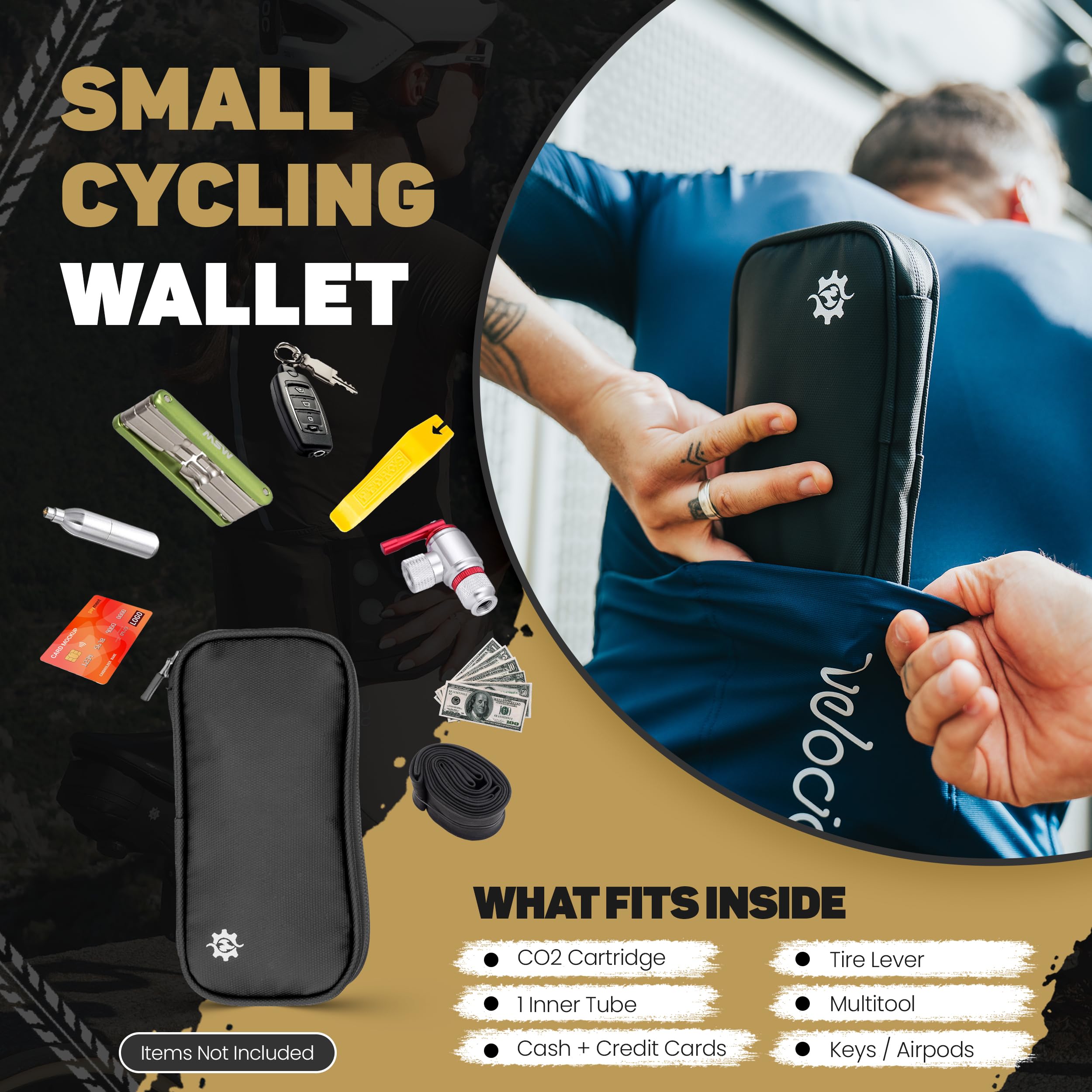Amazon.com: Lumiere & Co. Cycling Wallet Waterproof | Biking