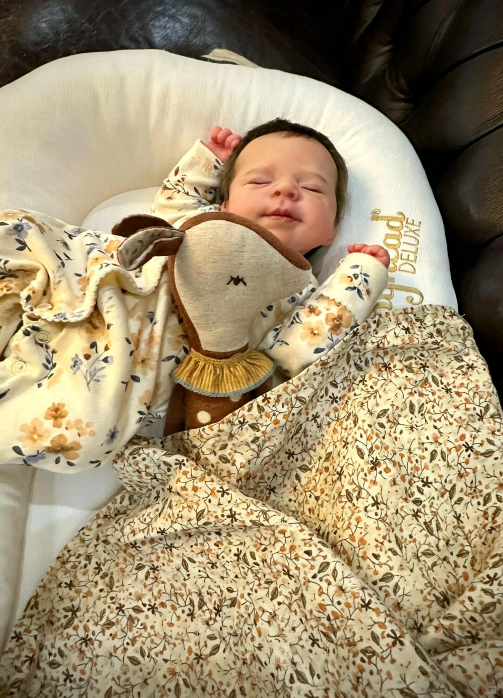 RXDOLL Reborn Baby Dolls silikonowe całe ciało, realistyczna dziewczyna, 45 cm, anatomicznie poprawna, wodoodporna, w pełni silikonowa, realistyczna lalka bobas, dziewczyna, która wygląda jak