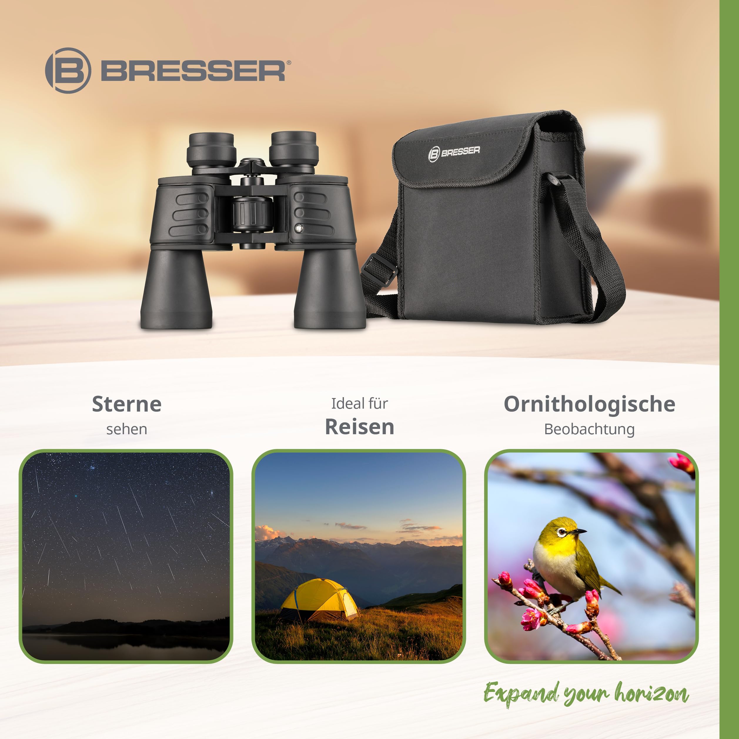 JUMELLES BRESSER HUNTER 10 X 50 - Jumelles (8926015