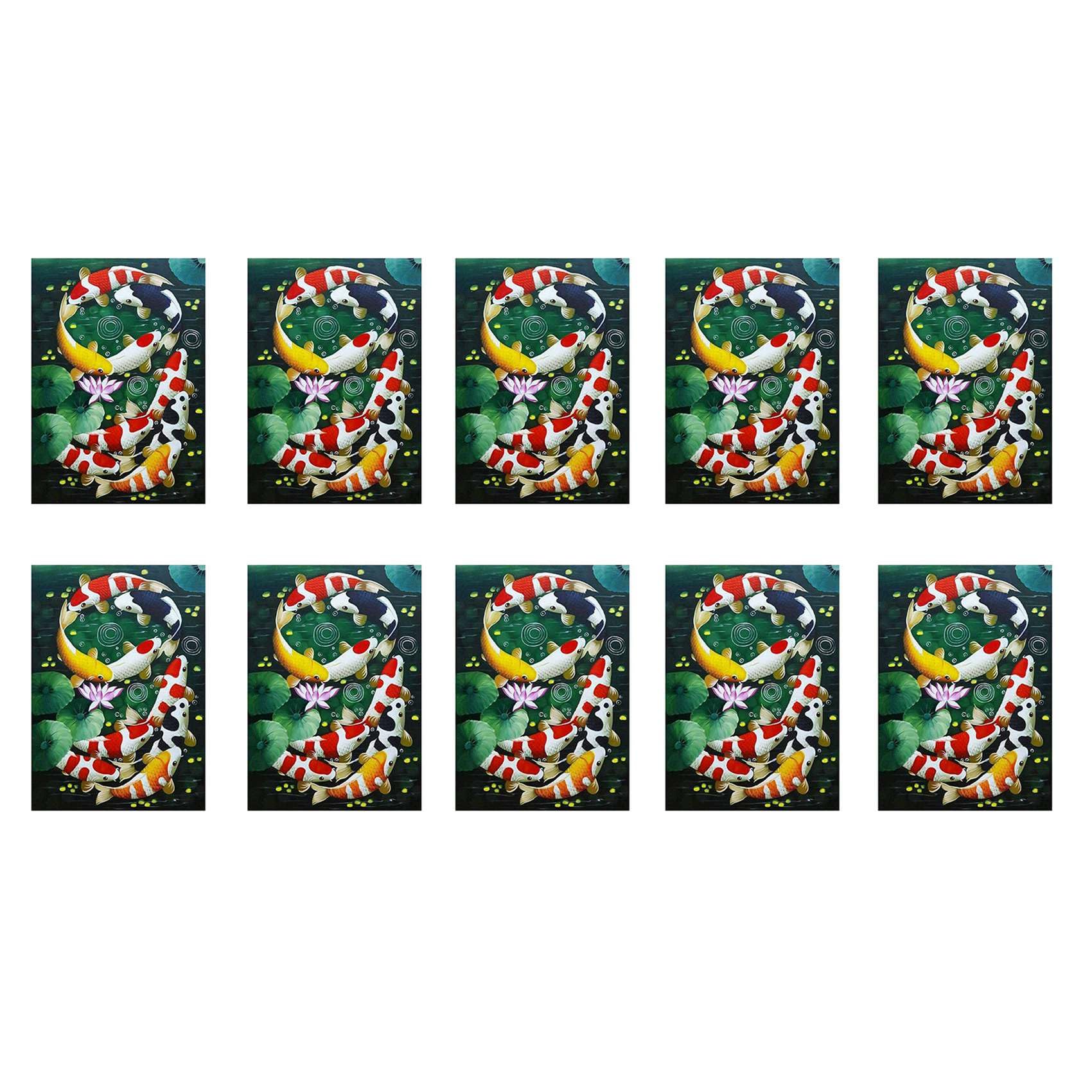 Hndhbfgrt 10X 5D Art Full Kits Embroidery Home Decors