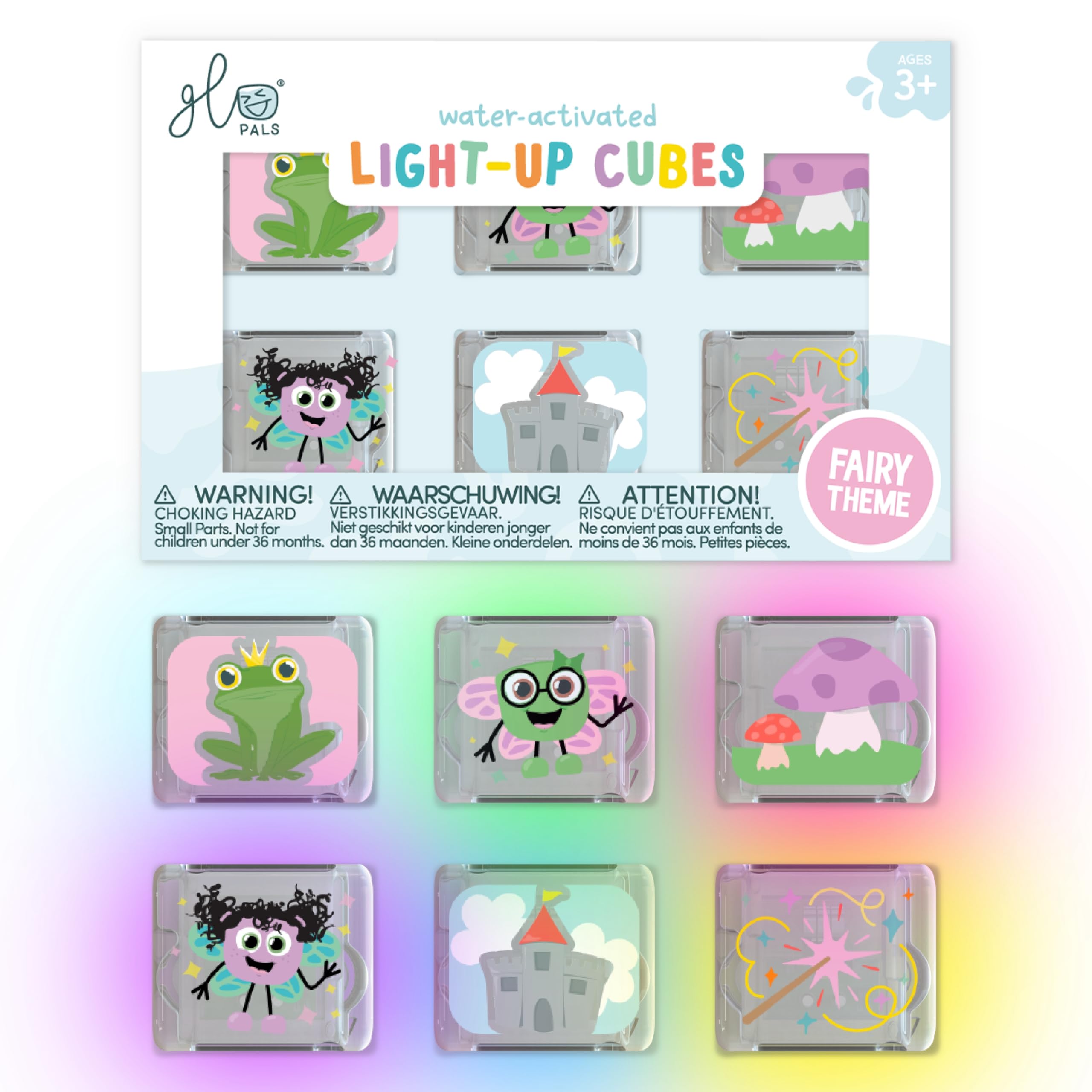 Glo Pals Limited Edition Light-Up Cubes - Fairy