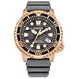 Promaster Dive Eco-Drive Watch, 3-Hand Date, ISO Certified, Luminous Hands and Markers, Rotating Bezel