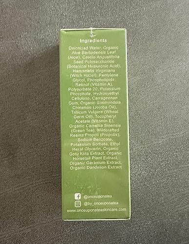 Miniatura 9 de Suero revitalizante Matcha de té verde, para cara, cuello y escote, tratamiento facial antioxidante, suaviza líneas finas y arrugas, hidrata y