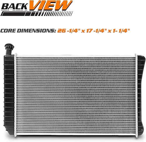 Miniatura 3 de M-AUTO Reemplazo de radiador de aluminio estilo fábrica para 92 93 94 95 96 Century Cutlass Ciera con 3.1L 3.3L V6 motor transmisión manual