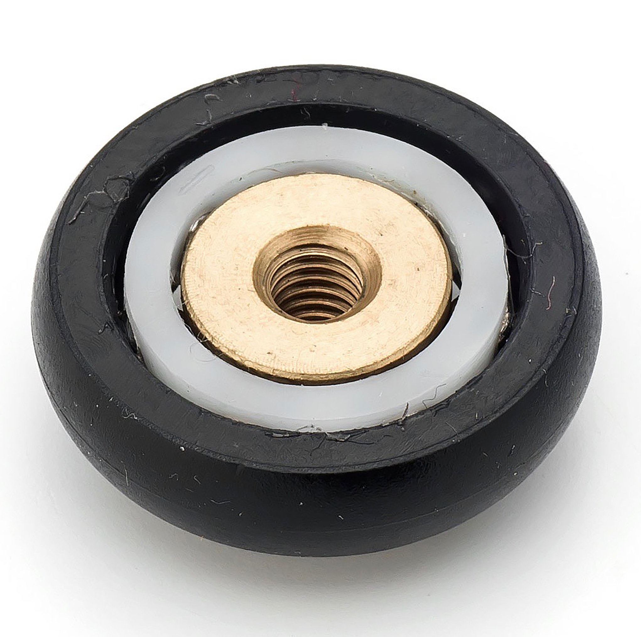 Shower Part Black 4 X Shower Door Rollers/Runners/Wheels 21Mm Wheel Diameter C5i
