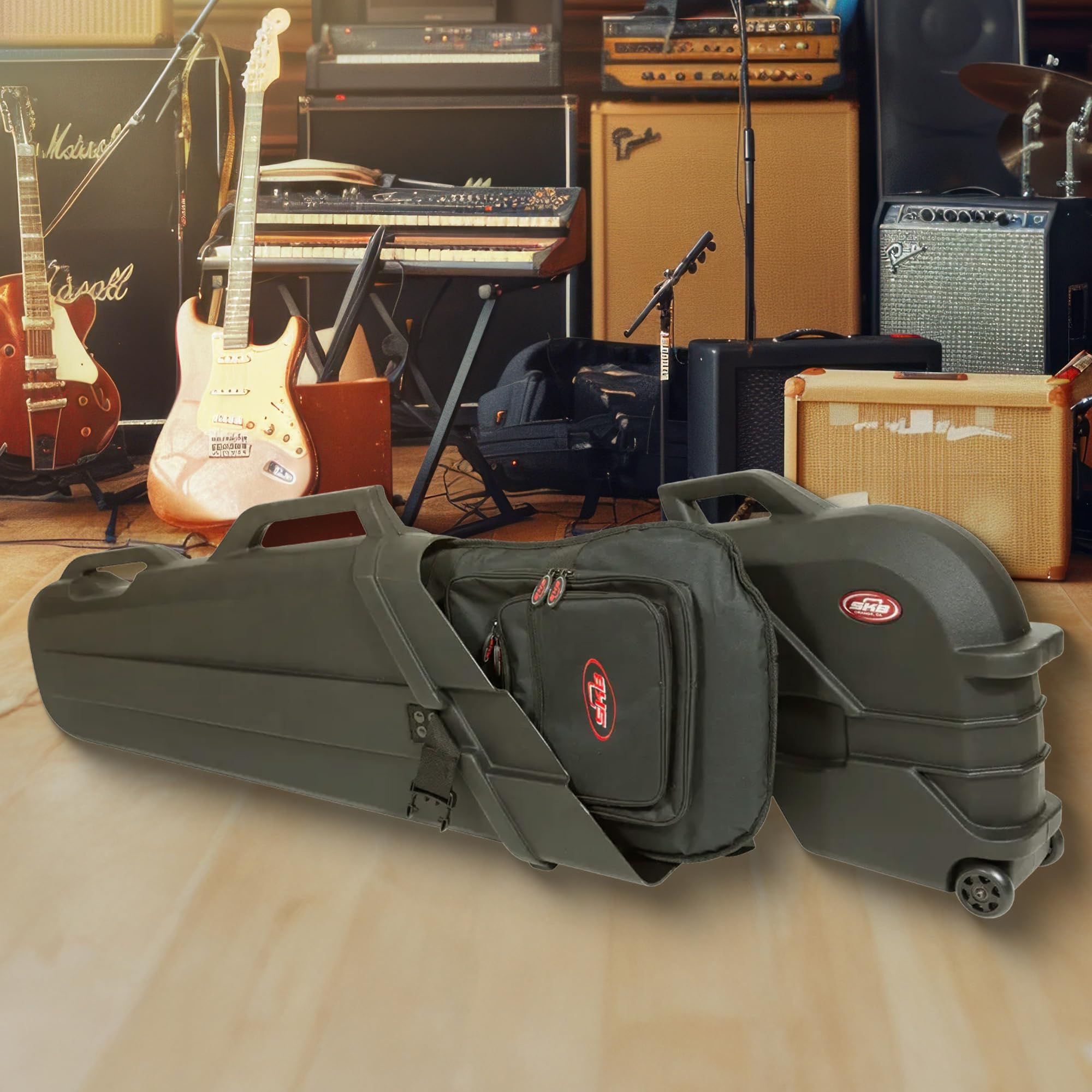 SKB 44RW ベース用ハードケース　【新品未使用】 SKB ( エスケービー ) 44RW ベース用ハードケース 送料無料