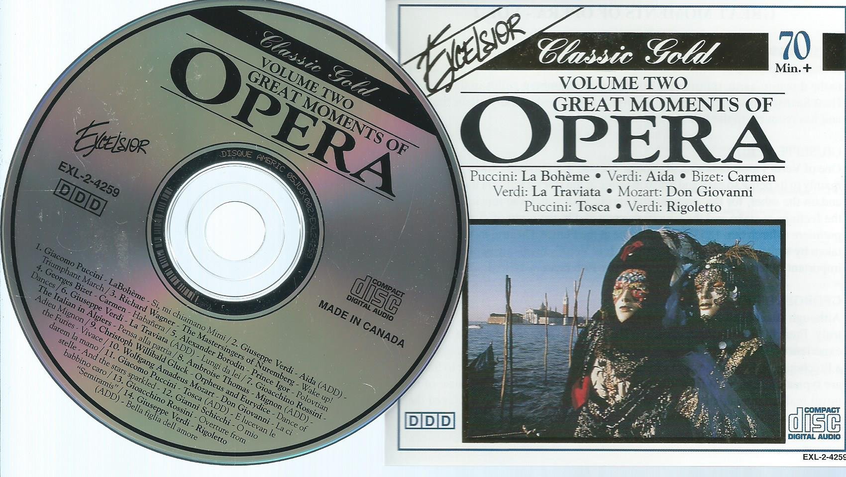 Great Moments of Opera, Vol. 2 [DE Import] [Audio CD]