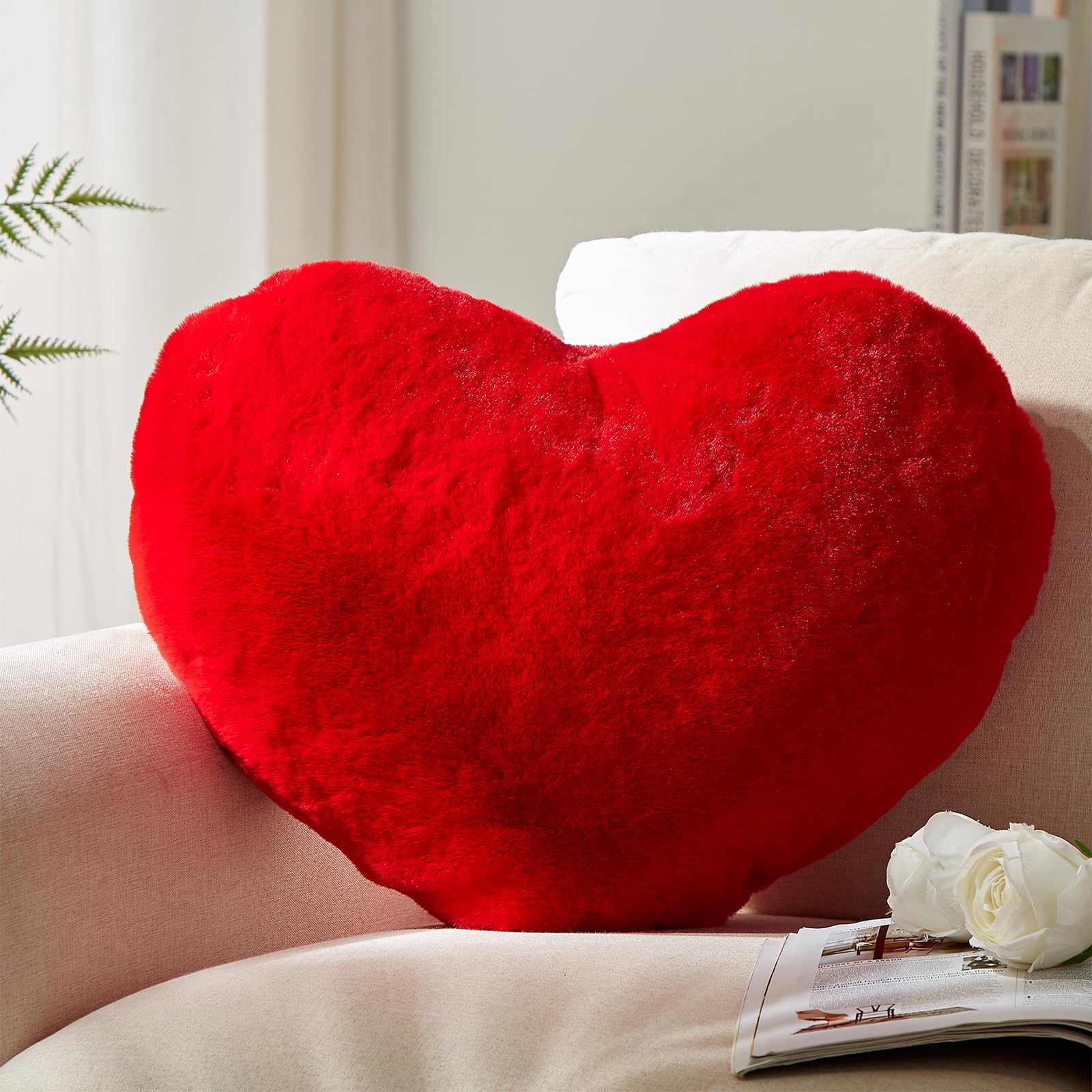Cojines De Corazon YRXRUS Almohada De Corazón, Almohadas De