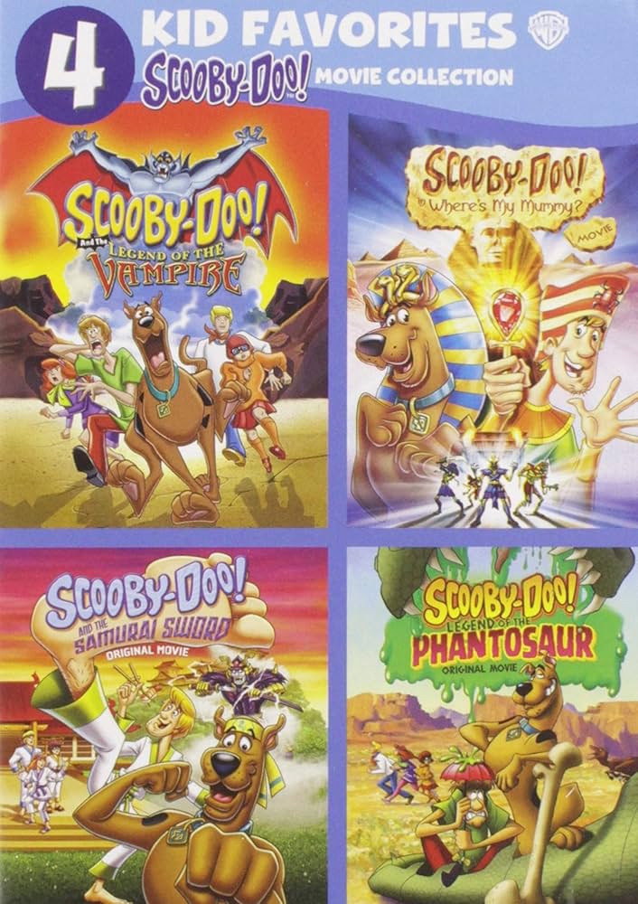 Amazon.com: 4 Kids Favorites: Scooby Doo! (DVD) : Various