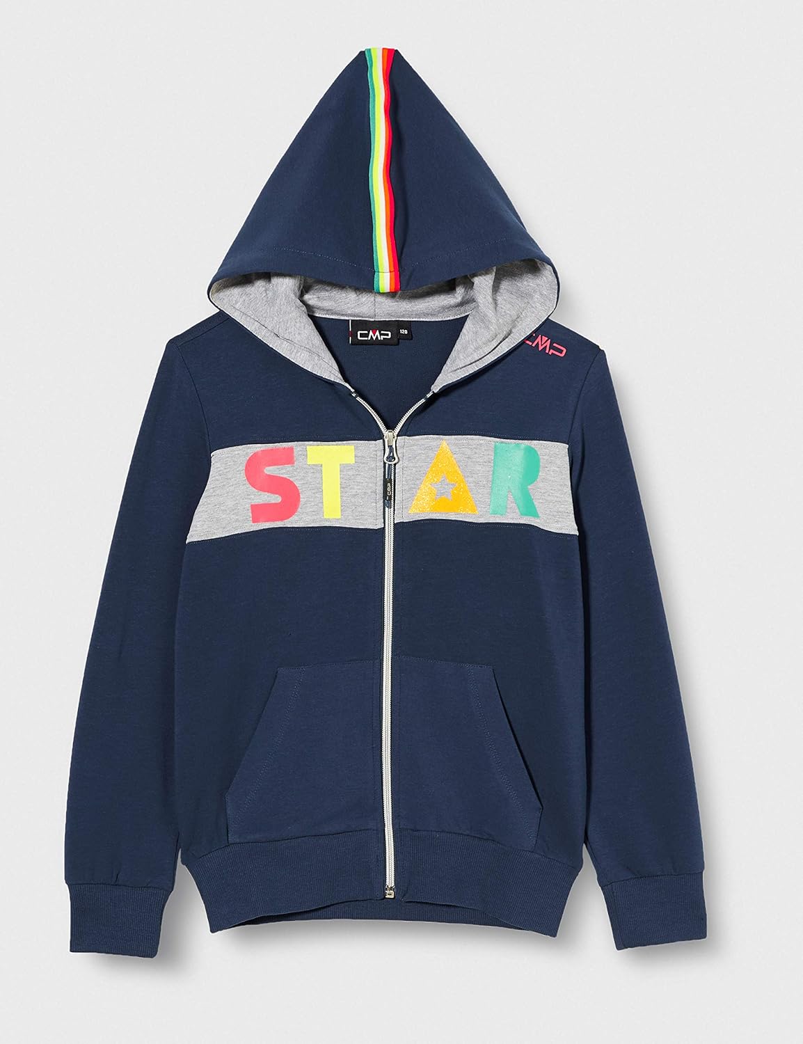 Felpa Con Cappuccio CMP Per Bambini - Unisex, Comoda E Trendy - Foto 8