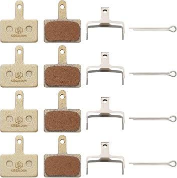 Bike Brake Pads for Shimano B01S B03S 4 Pairs Bicycle Brake Pads for Tektro E10.11