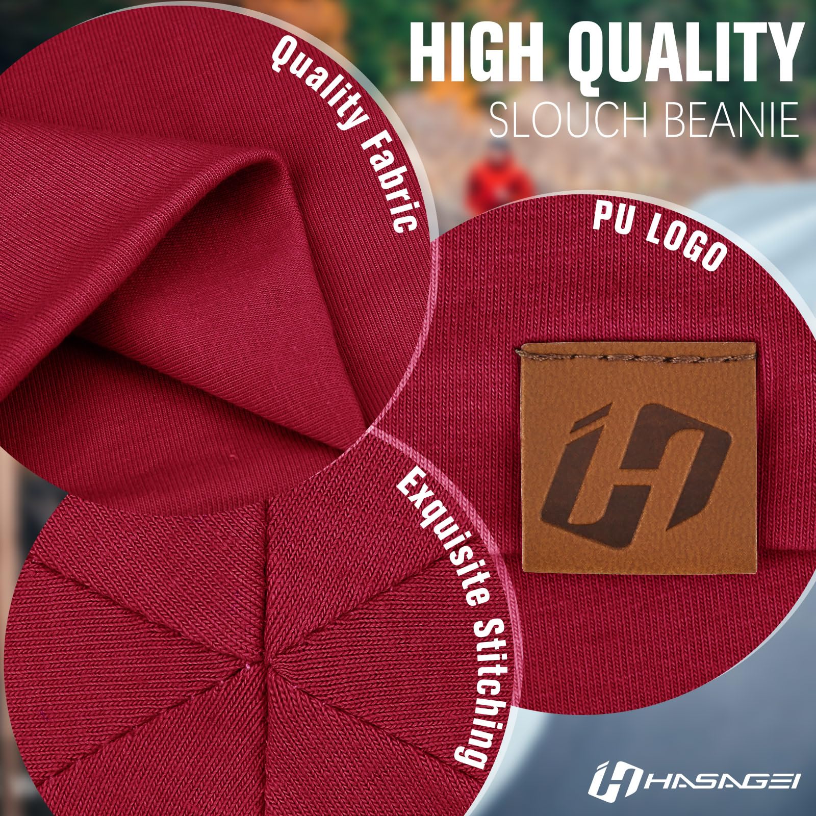 GXCROR - Berretto unisex, in cotone, morbido e sottile, leggero, traspirante, per tutte le stagioni