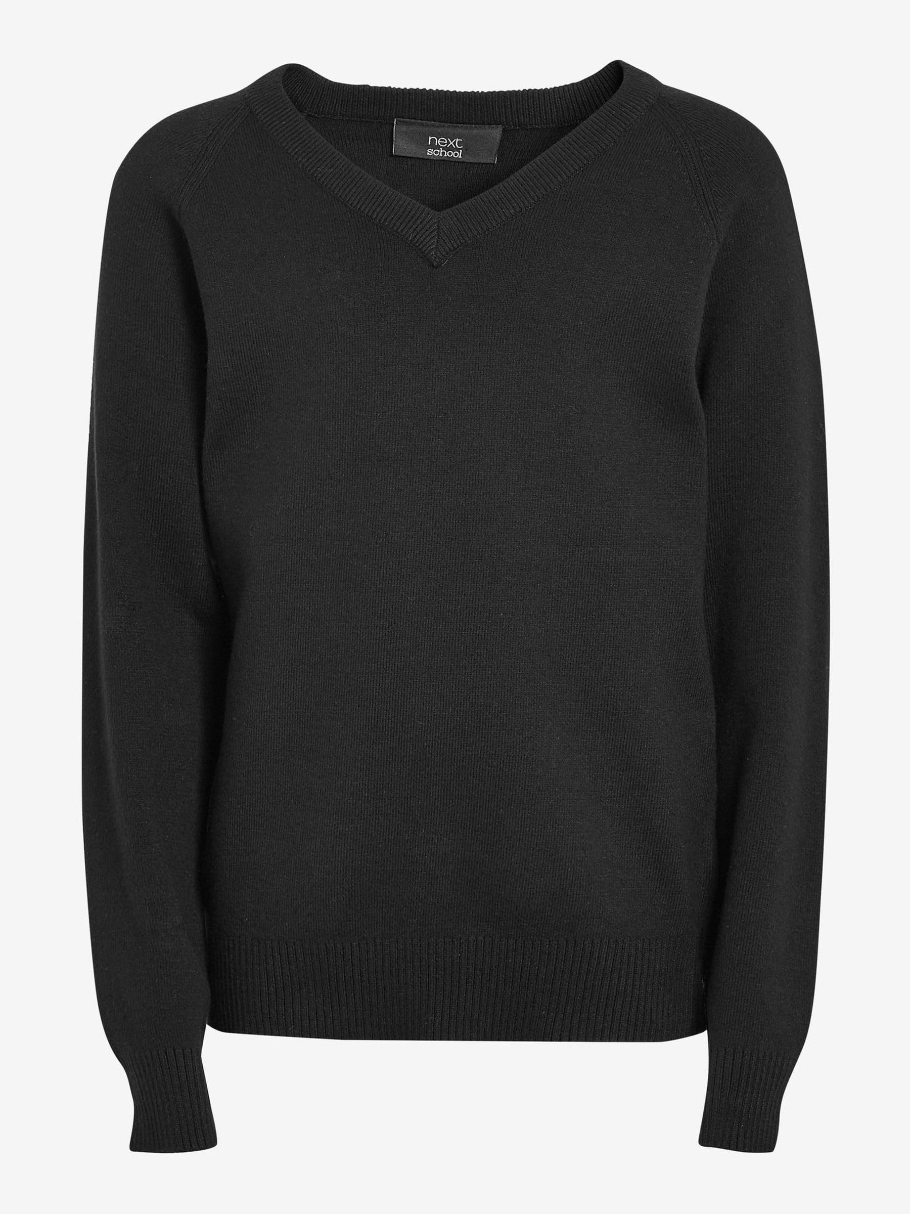 NEXT Ragazzo Confezione da 2 Maglioni con Scollo a V | Bambino, 2 Pack, Lavabile in lavatrice