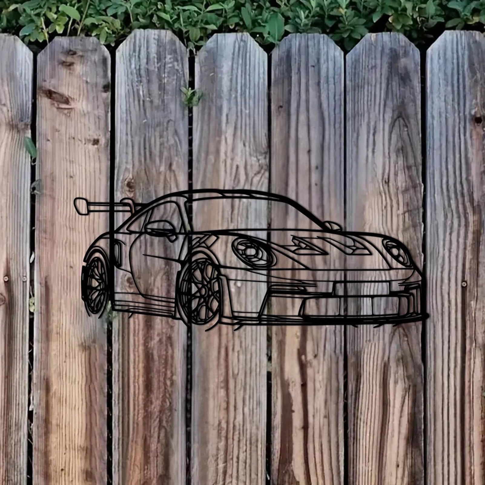 Arte De Pared De Coche De Metal, Decoración De Pared De Coche