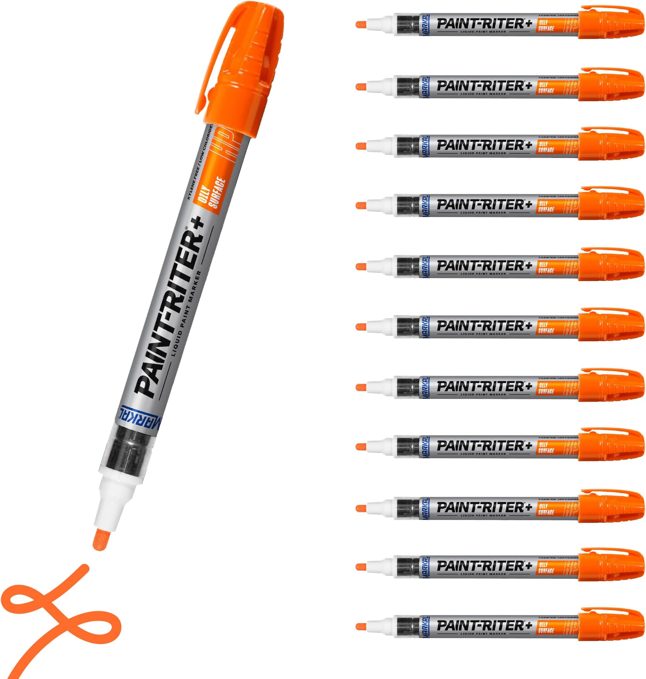 Markal 3 mm HP Pro-Line Marker -Orange