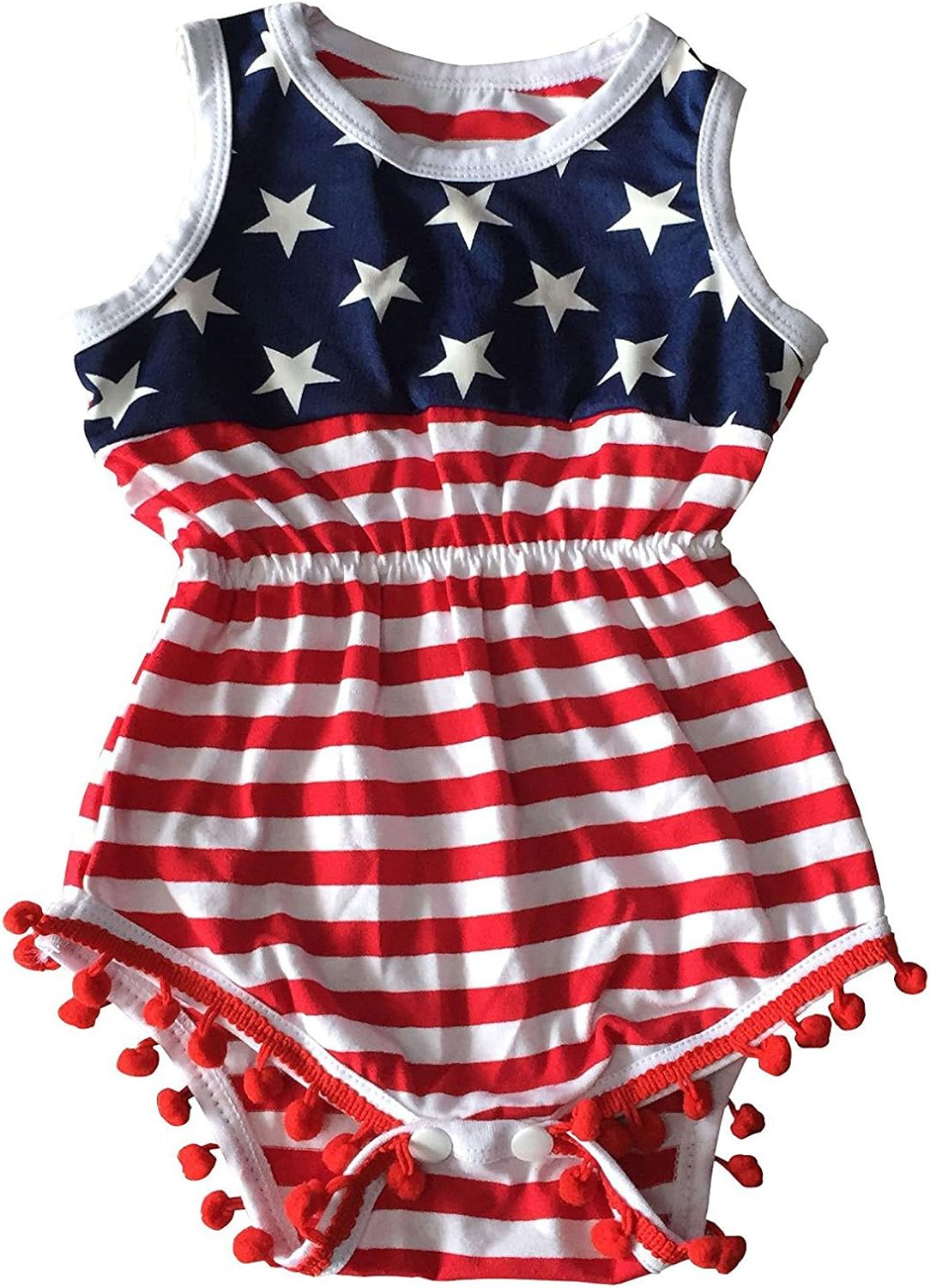 Fourth of july romper baby Clearance