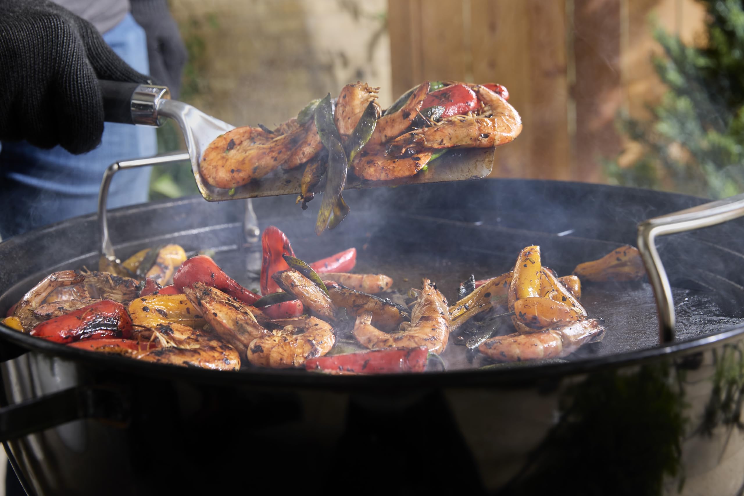 WEBER Plancha do grilla węglowego 57 cm, Czarny