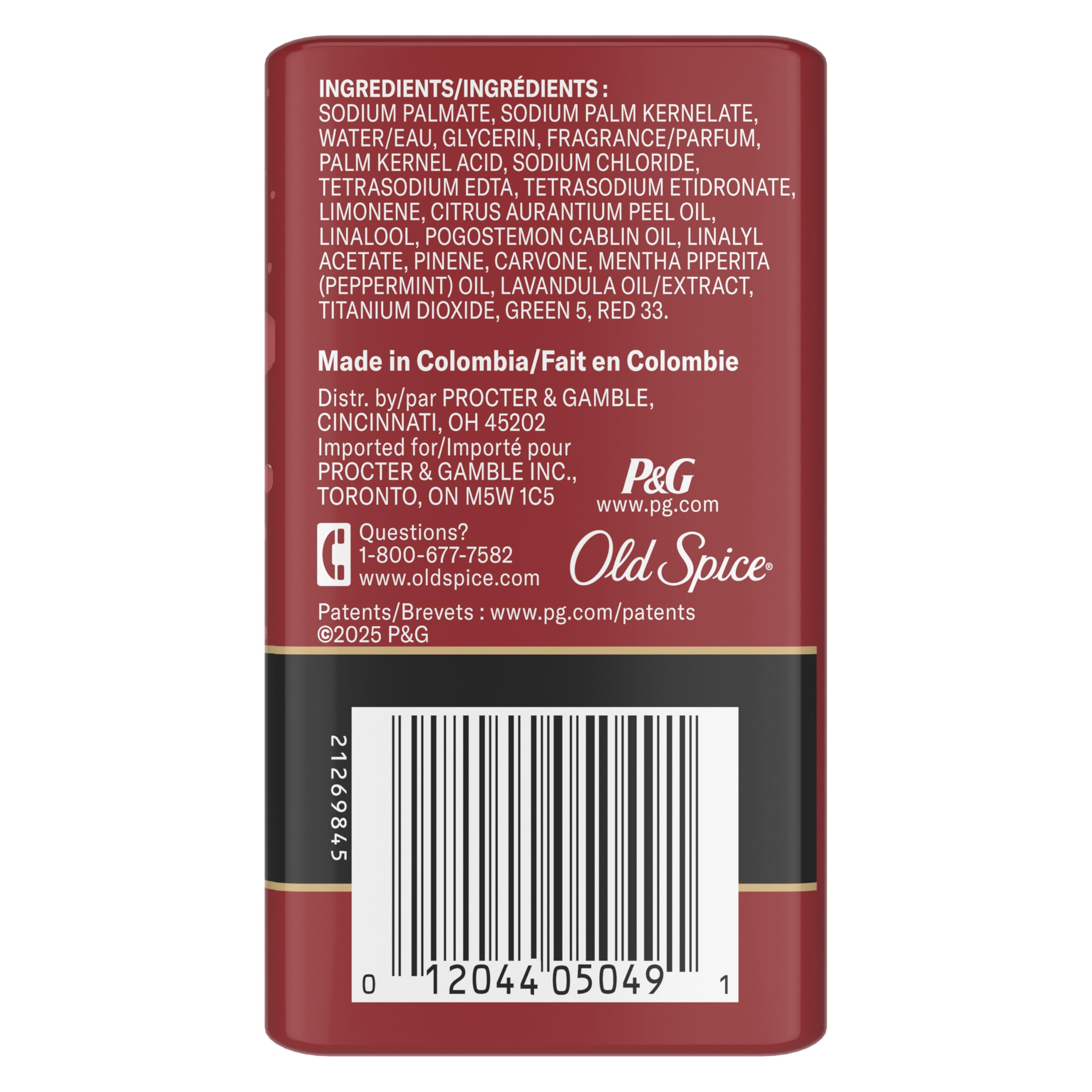 Old Spice Bar Soap for Men, Extra Clean, 360 G, 4 Bars