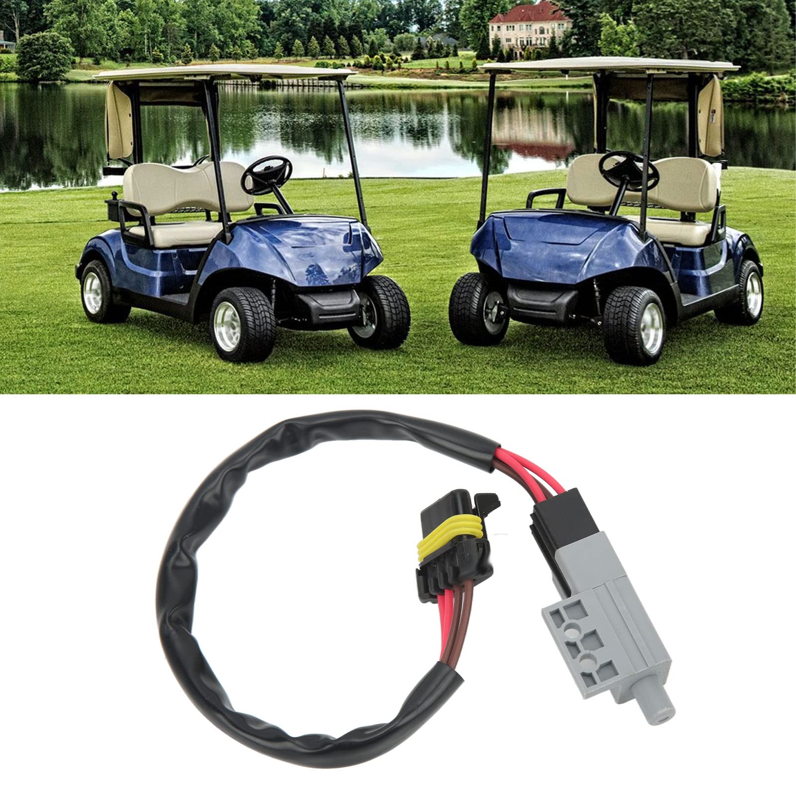 Acouto Gruppo Interruttore Pedale Acceleratore Freno 607605 Sostituzione per Ezgo Rxv a Gas Ed Elettrico Dal 2008 in Poi Interruttore Freno Ezgo Rxv 607605 610668 Pedale Acceleratore AC