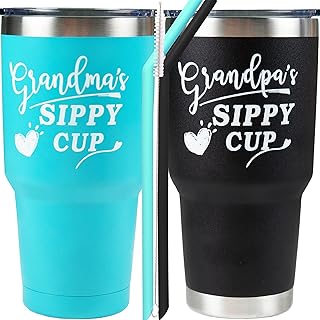 Grandma and Grandpa Mugs, Grandma Sippy Cup, Christmas Gifts, Grandpa Cups, Grandpa Sippy Cup Tumbler, Birthday Gifts for Grandparents, Grandparent Cups and Mugs, Grandma Gifts from Grandchildren