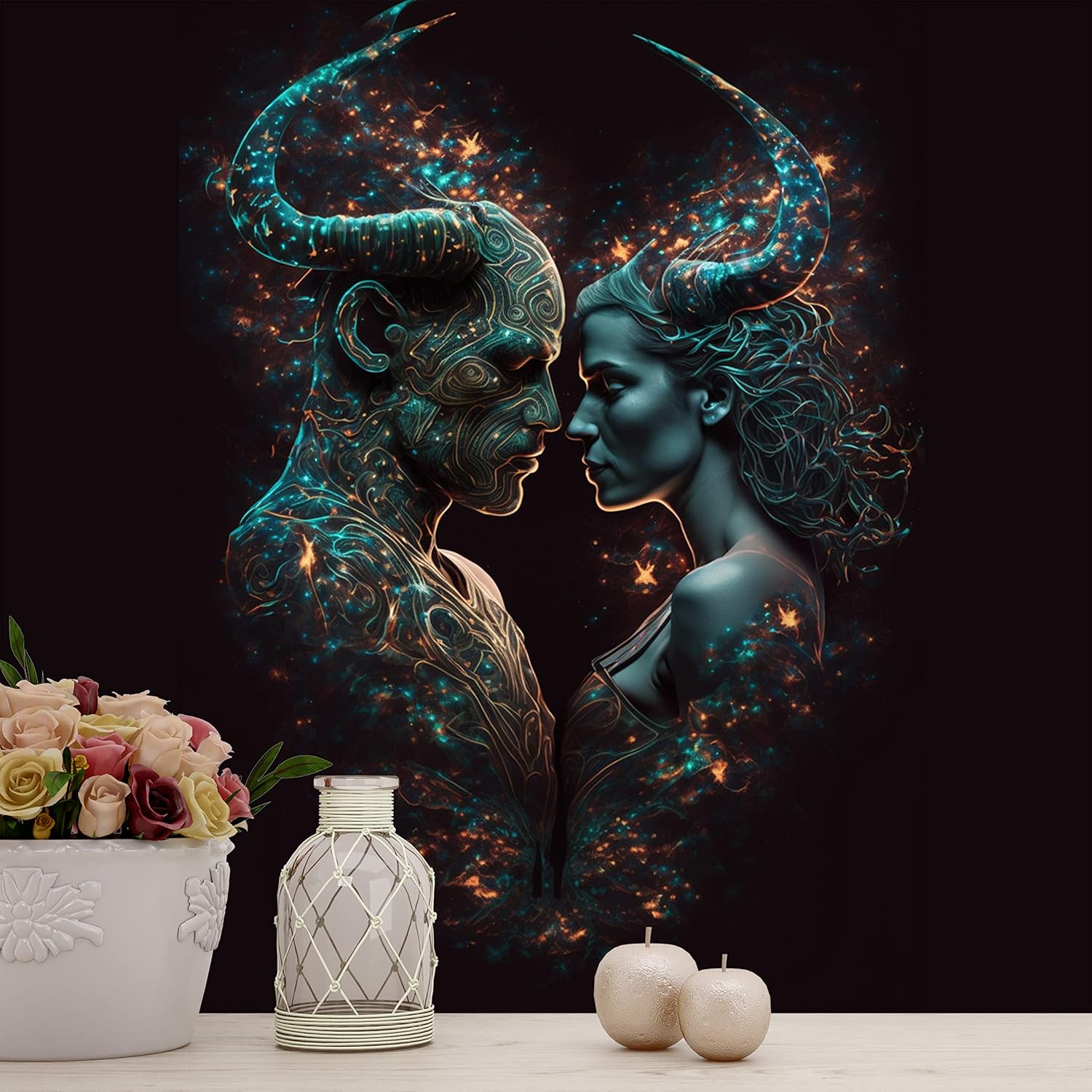 Taurus Perfect DEKOROS.COM Zodiac Signs Modern Wallpaper Perfect Compatibility of ...