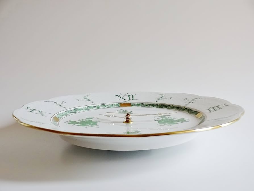 HEREND 置時計・アポニーグリーン ヘレンド アポニーグリーン 08068-0-00 置時計 14×11.5cm