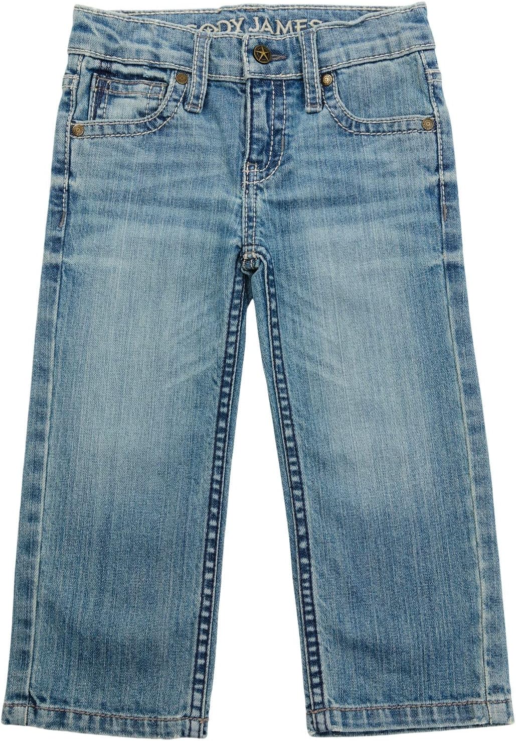Cody James Boys' Hamshackle Wash Relaxed Bootcut Stretch Denim Jeans - Ctfa22j64