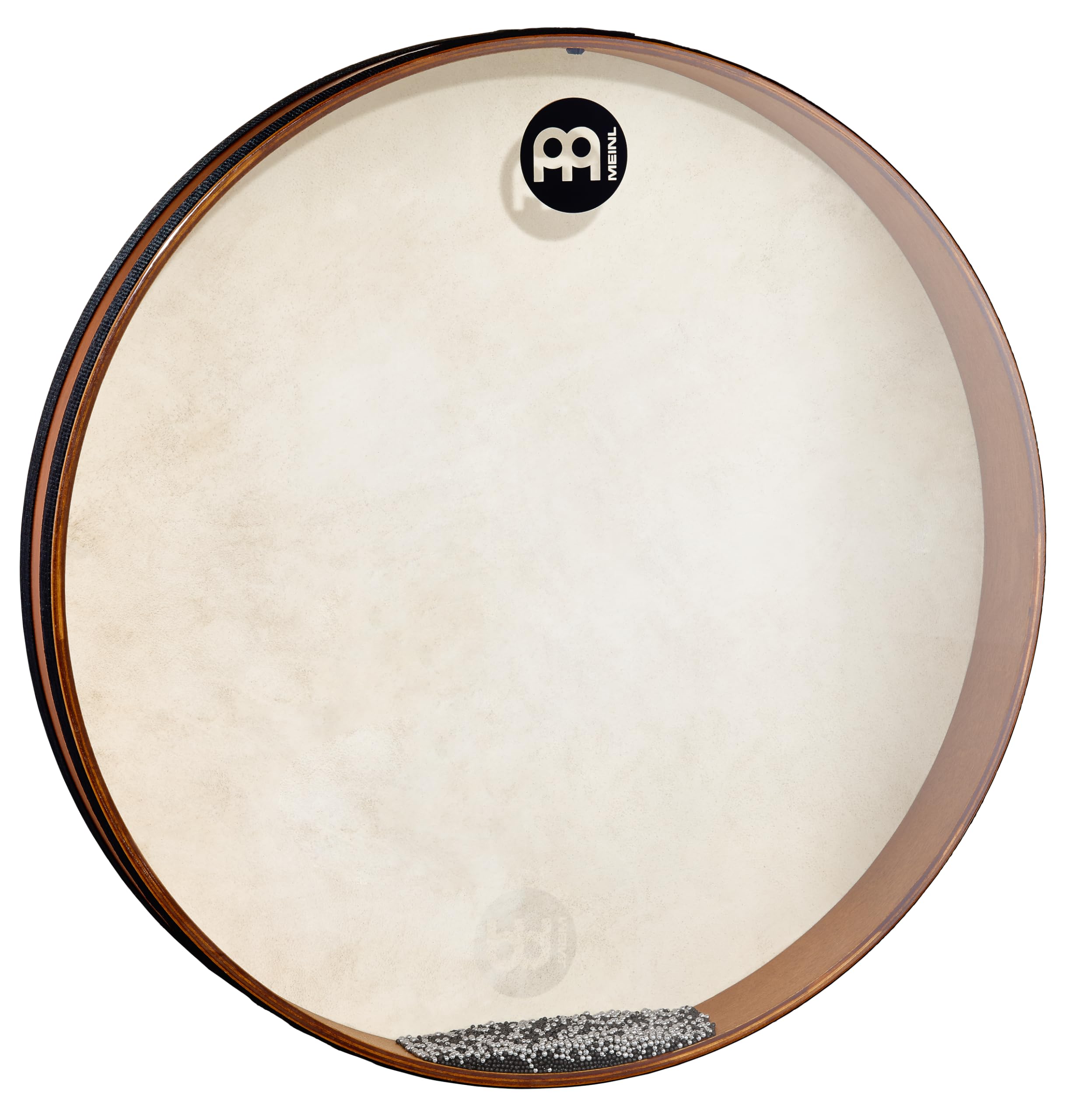 Meinl Percussion FD22SD, Sea Drum, Tamburo a cornice con doppia Membrana, in Pelle di Capra e in Pelle artificiale, Diametro 55.8 cm, 22", Marrone, African Brown