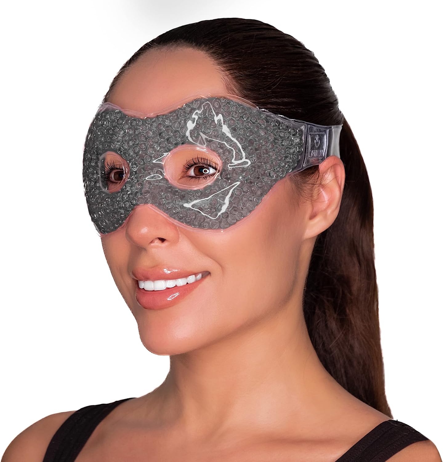 Gel Eye Mask with Eye Holes Hot Cold Compress Pack Eye