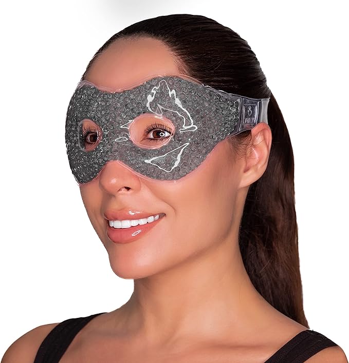 Gel Eye Mask with Eye Holes Hot Cold Compress Pack Eye