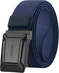 Cinto tático elástico para homens, trabalho militar Rigger Caminhadas 3,8 cm Cinto de nylon elástico de liberação rápida