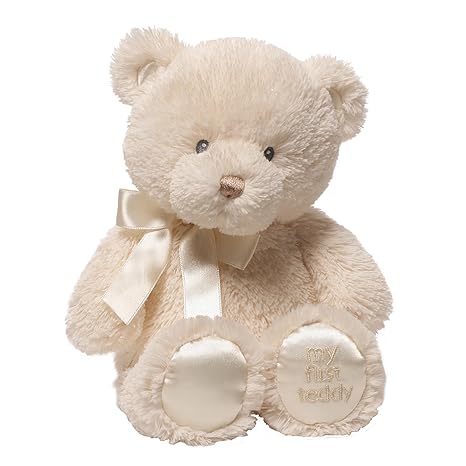 baby girl teddy bear card factory