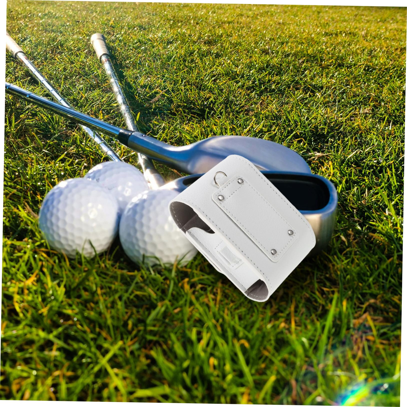 Toyvian 2stücke Portable Golf Rangefinder Tasche Aus Pu Stoßfest Magnetischem Verschluss Für Täglichen Gebrauch Und Aufbewahrung Von Messgeräten