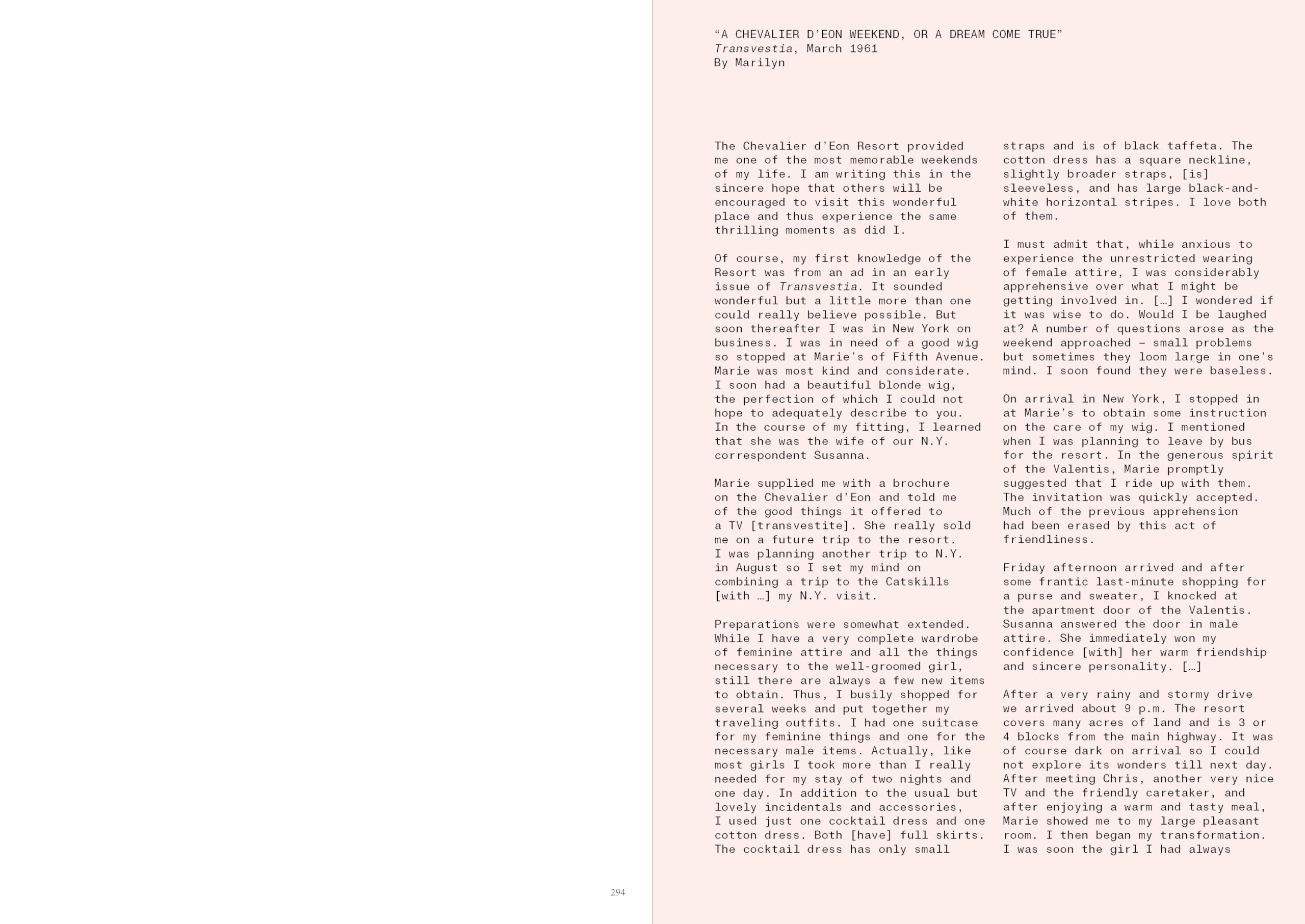 Casa Susanna: The Story of the First Trans Network in the United States, 1959-1968