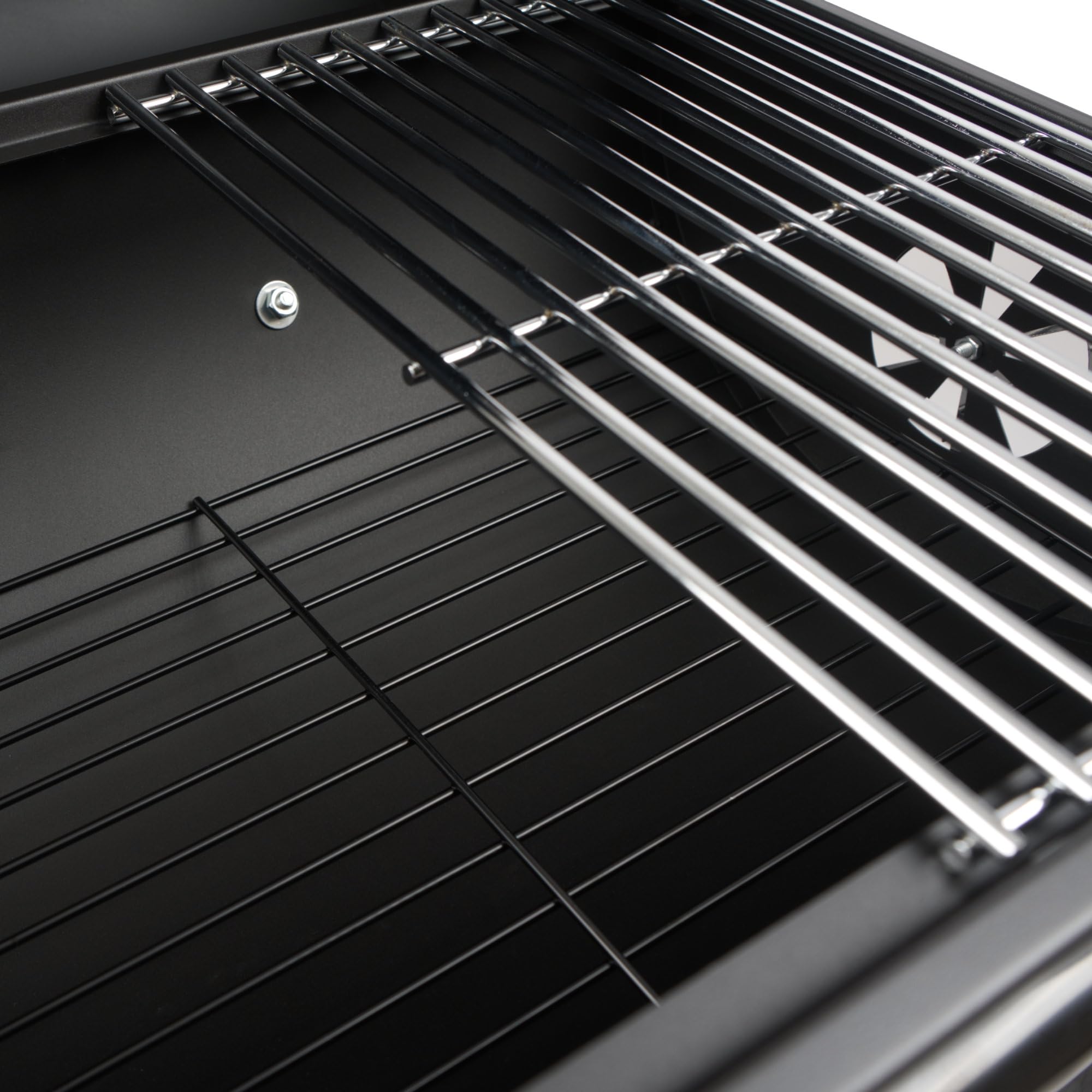 BBQ-Toro Grill na węgiel drzewny z termometrem i kominem | (szer.) 84 x (głęb.) 47 x (wys.) 118 cm | grill na kółkach na kółkach, grill na świeżym powietrzu, grill wędzarniczy, grill ogrodowy, grill