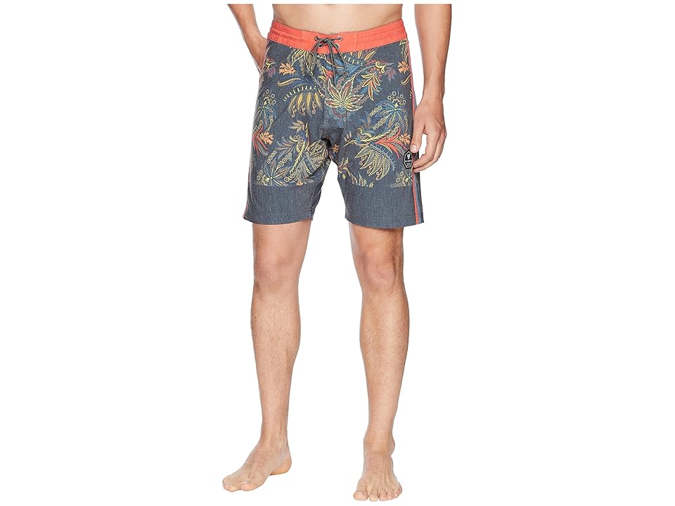 

VISSLA Boho Coast Four-Way Stretch Boardshorts (Phantom) Men's Swimwear