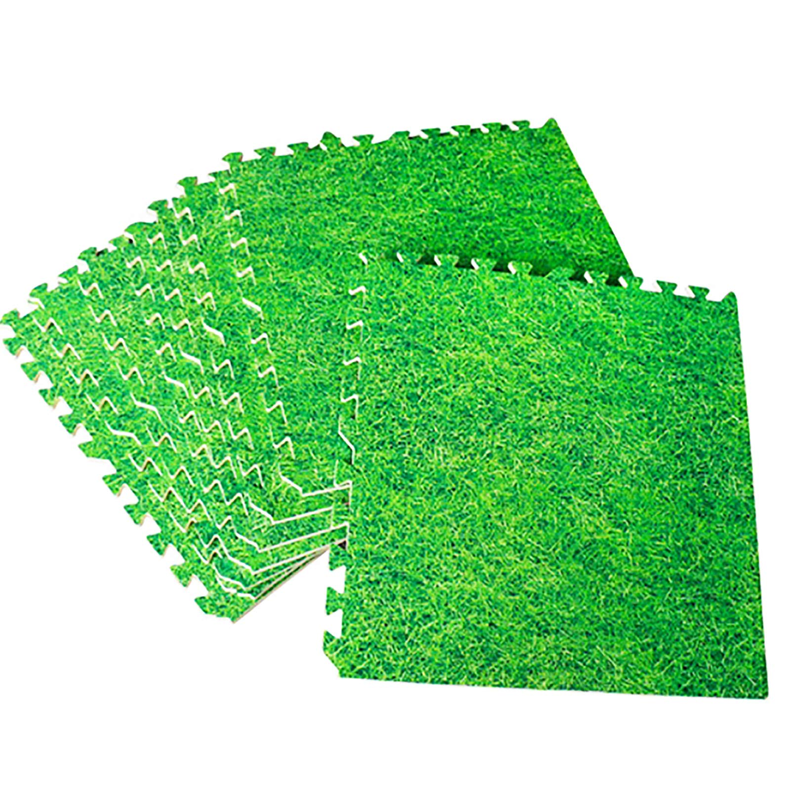 Tappetini Puzzle in Schiuma Eva, Tappetino da Gioco Ad Incastro per Bambini - Protezione del Pavimento, per Garage Esercizio Yoga Sala Giochi,8pcs