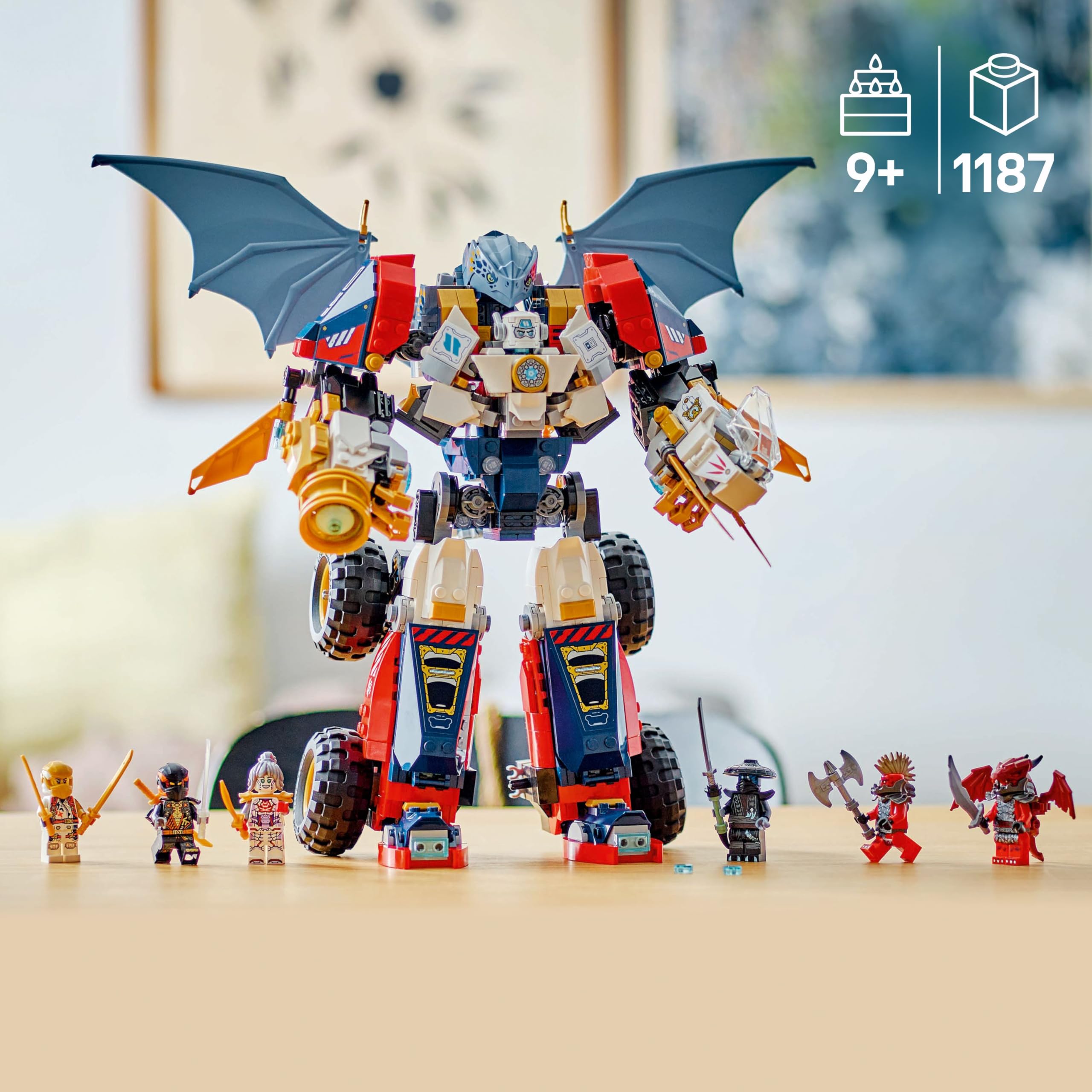 LEGO Ninjago Ultrameca Combinador do Zane 71834 | Amazon.com.br