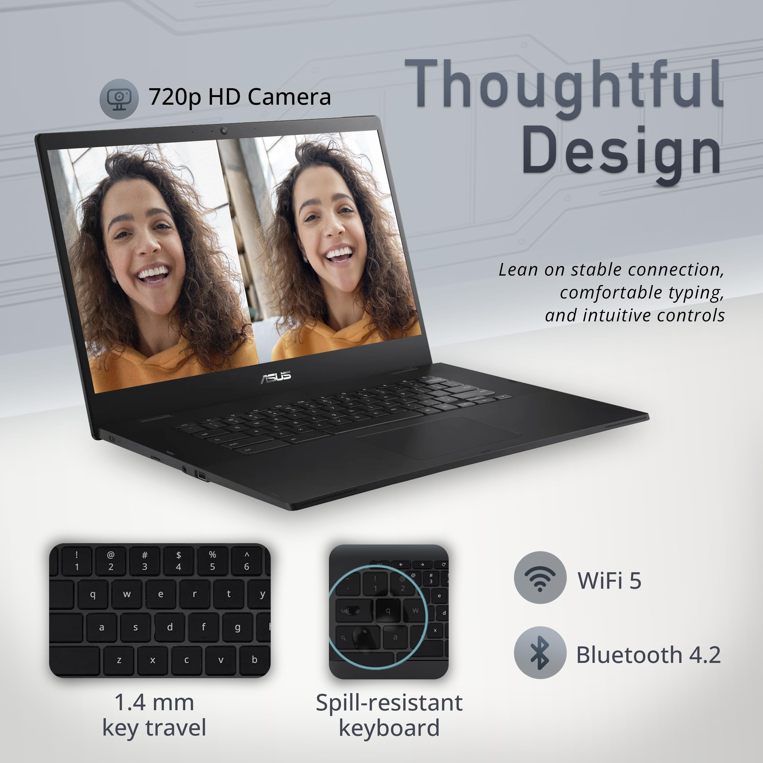 ASUS Chromebook CX1500CK 15.6インチ 64GB ASUS Chromebook CX1 (CX1500)｜Laptops For Home｜ASUS USA