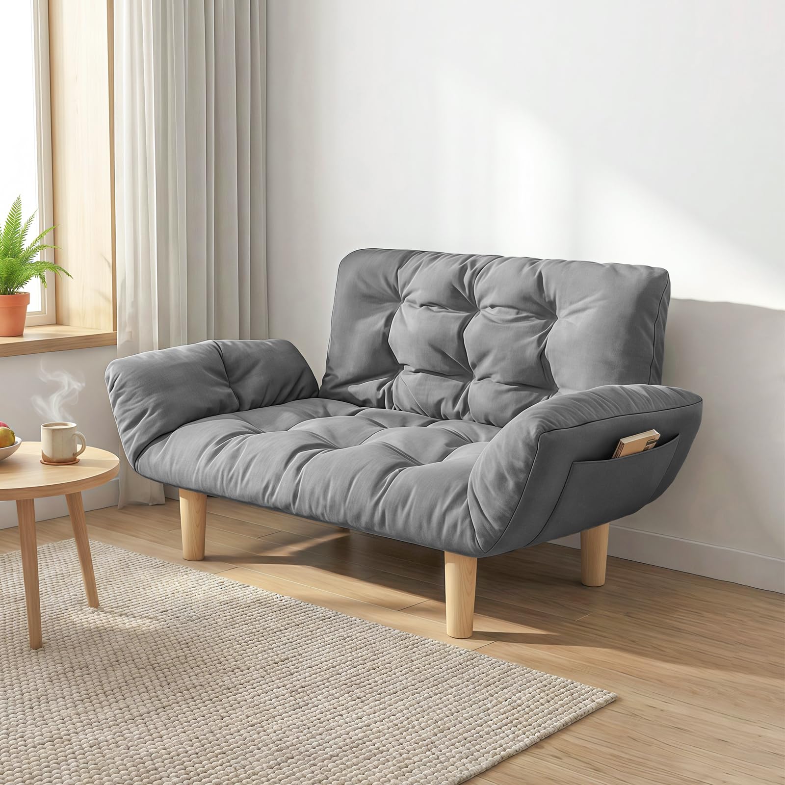 Amazon｜FRSTONE ソファ ソファー 2人掛け リクライニング 肘付き