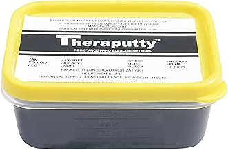 THERAPY PUTTY Exercise Material -Black/X-Firm (100 gm) (packaging may vary)